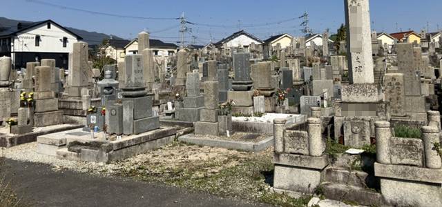 奈良県御所市の御所市営墓地