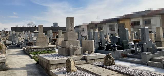 神戸市兵庫区の平野共同墓地