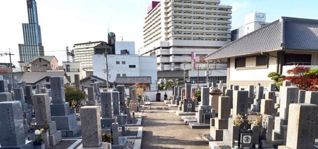 一乗寺墓地