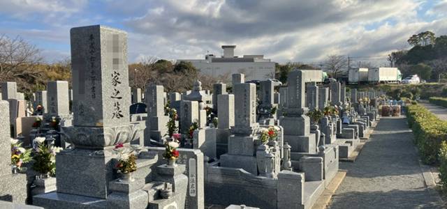 大阪府泉佐野市の泉佐野市公園墓地