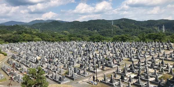 愛知県豊田市の古瀬間墓園