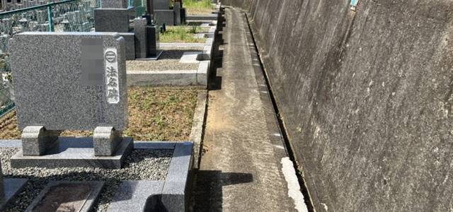 奈良県橿原市の見瀬町共同墓地