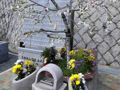 京都市伏見区京都桃山霊園の樹木葬