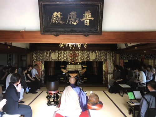 東福寺霊源院の永代供養合同法要