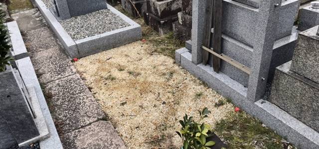 京都市伏見区の納所墓地