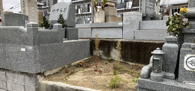 神戸市垂水区の乙木墓地