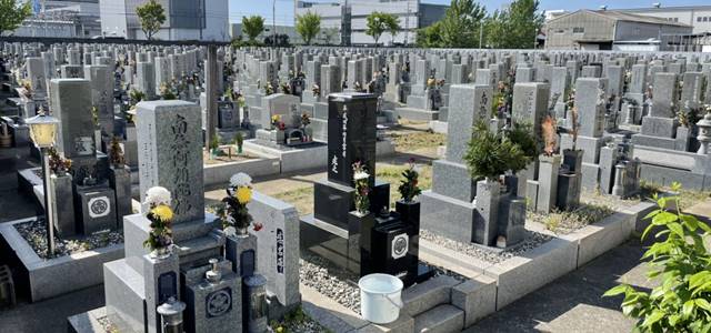 大阪府泉北郡の忠岡町営浜霊園