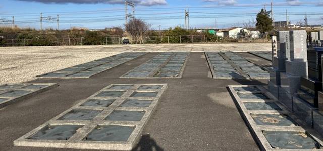 大阪府泉南郡の田尻町営吉見墓地